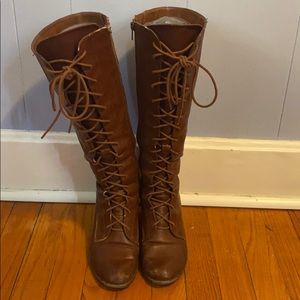 Tall Lace up boots